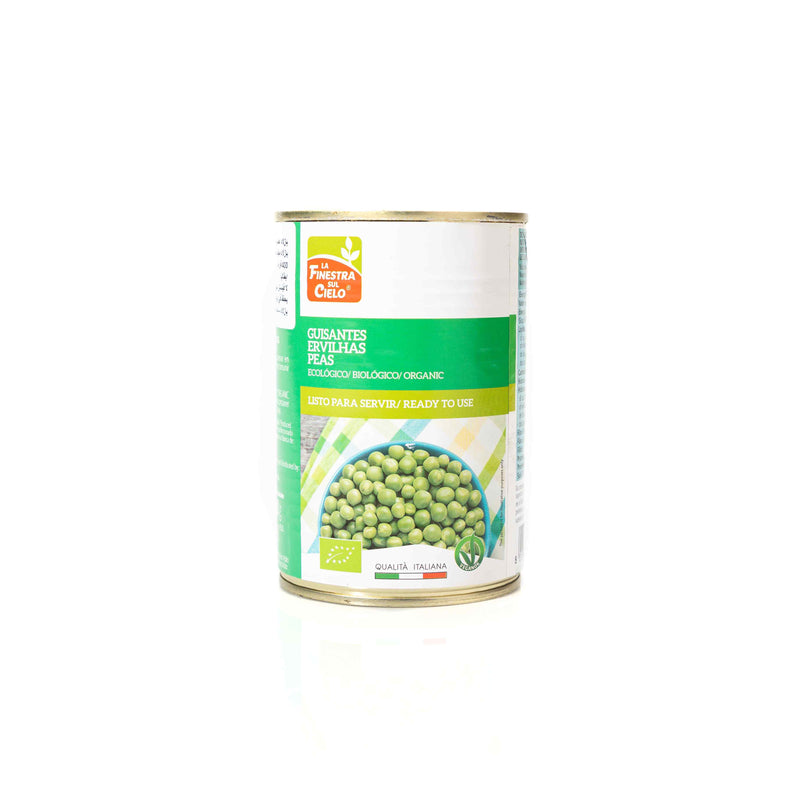 Organic Canned Ready Boild Peas 400g