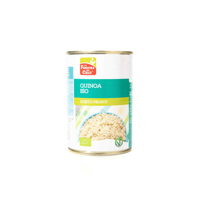 Organic Ready Boiled Quinoa 400g - La Finestra -
