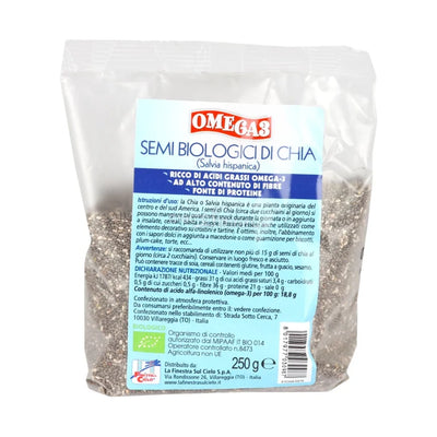 Organic Chia Seeds 250g - La Finestra -