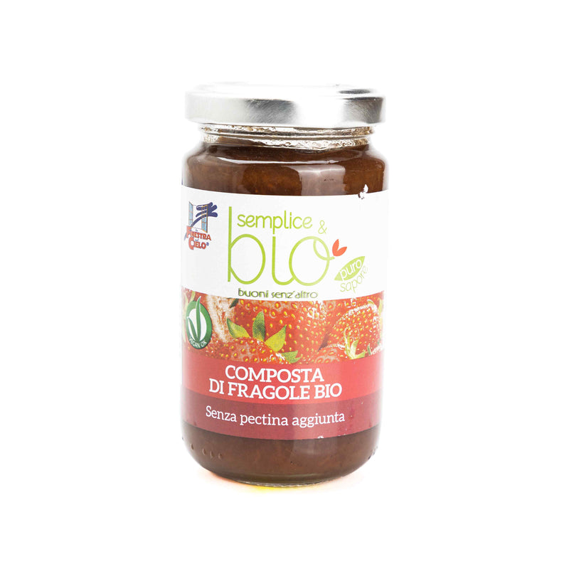 Organic Strawberry Fruit Spread 220g