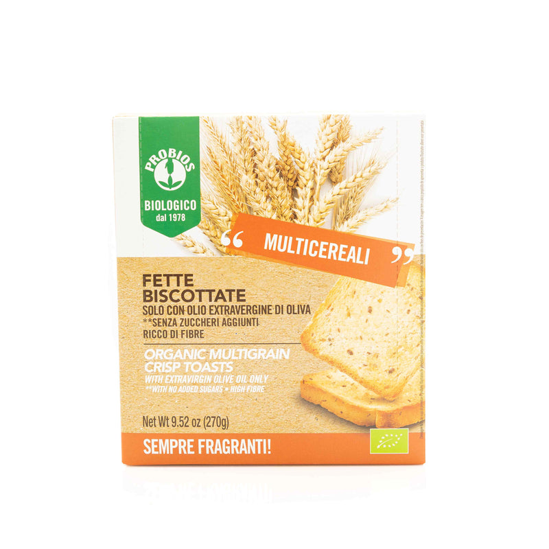 Organic Multigrain Crisp Toasts 270g