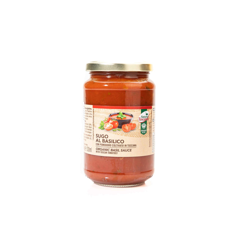 Natura Toscana Organic Basil Tomato Sauce 340g