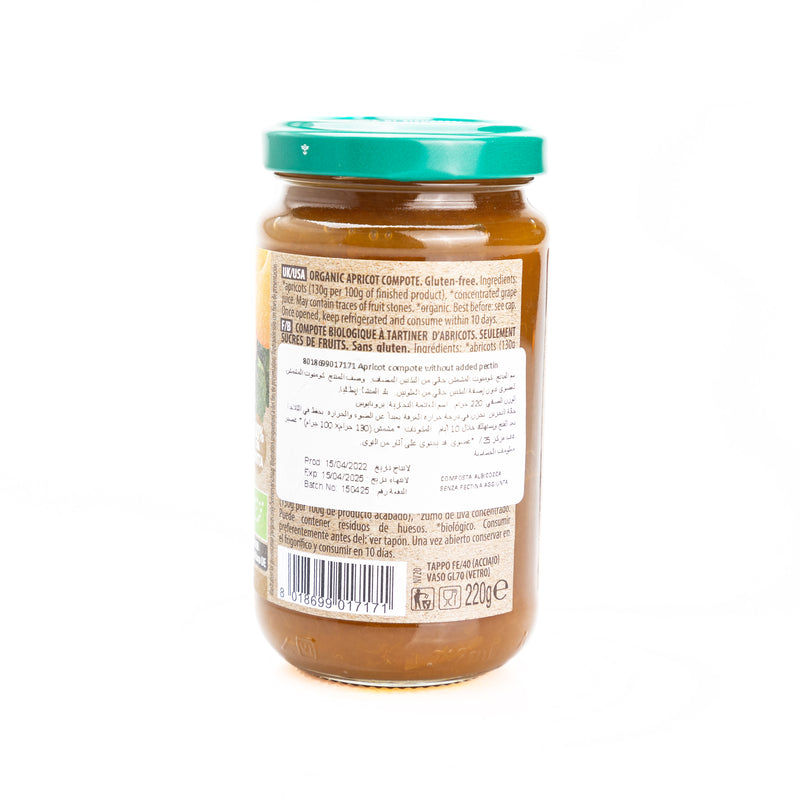 Organic Italian Apricot Spread 220g