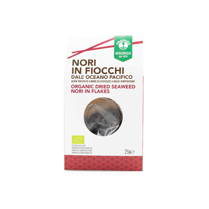 Organic Dried Seaweed Nori in Flakes 25g