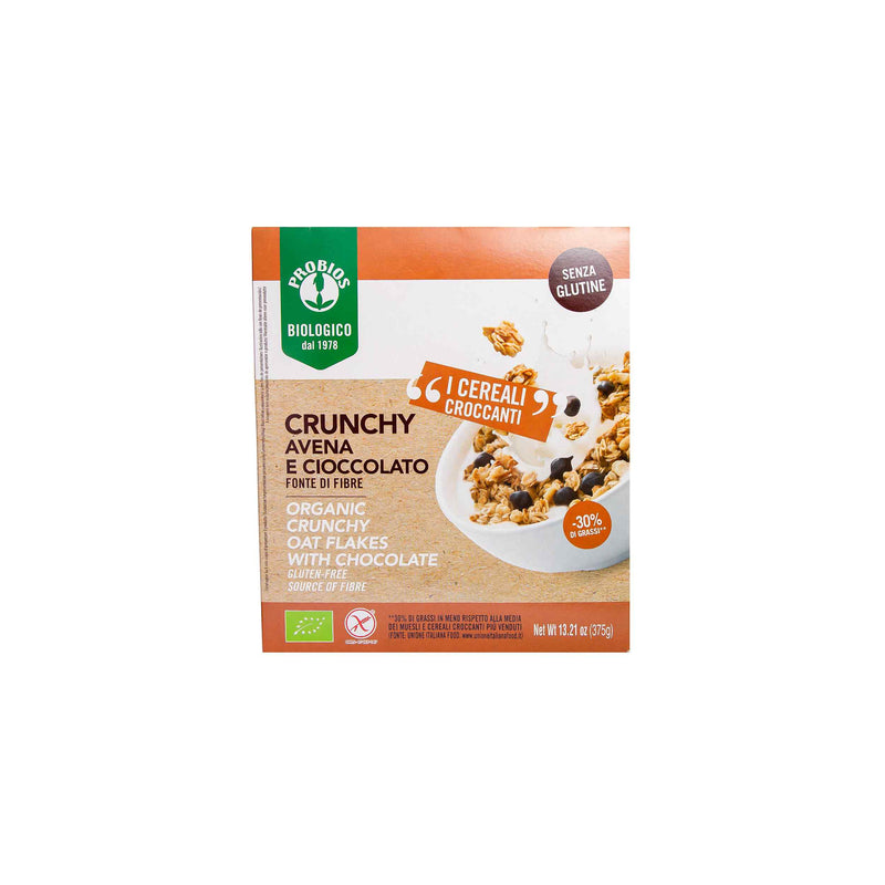 Organic Crunchy Flakes With Chocolate 375g