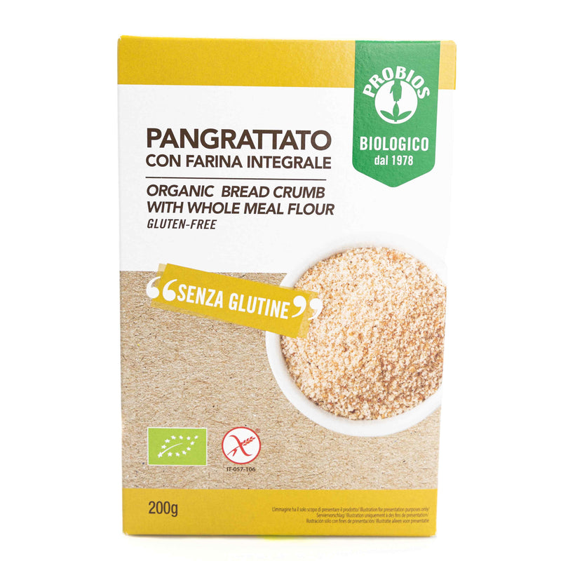 Organic Bread Crumb With Wholemeal Rice Flour 200g