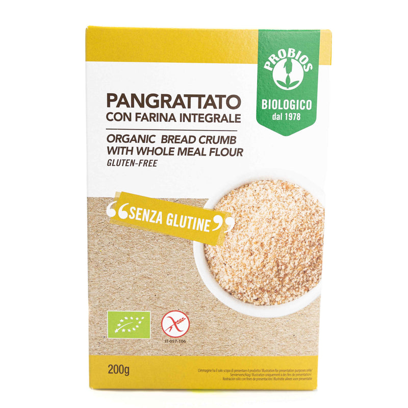 Organic Bread Crumb With Wholemeal Rice Flour 200g - Probios -