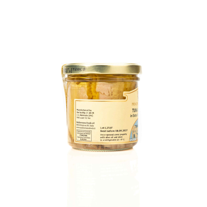 Fillets Of Tuna In Organic Extra Virgin Olive Oil 150g