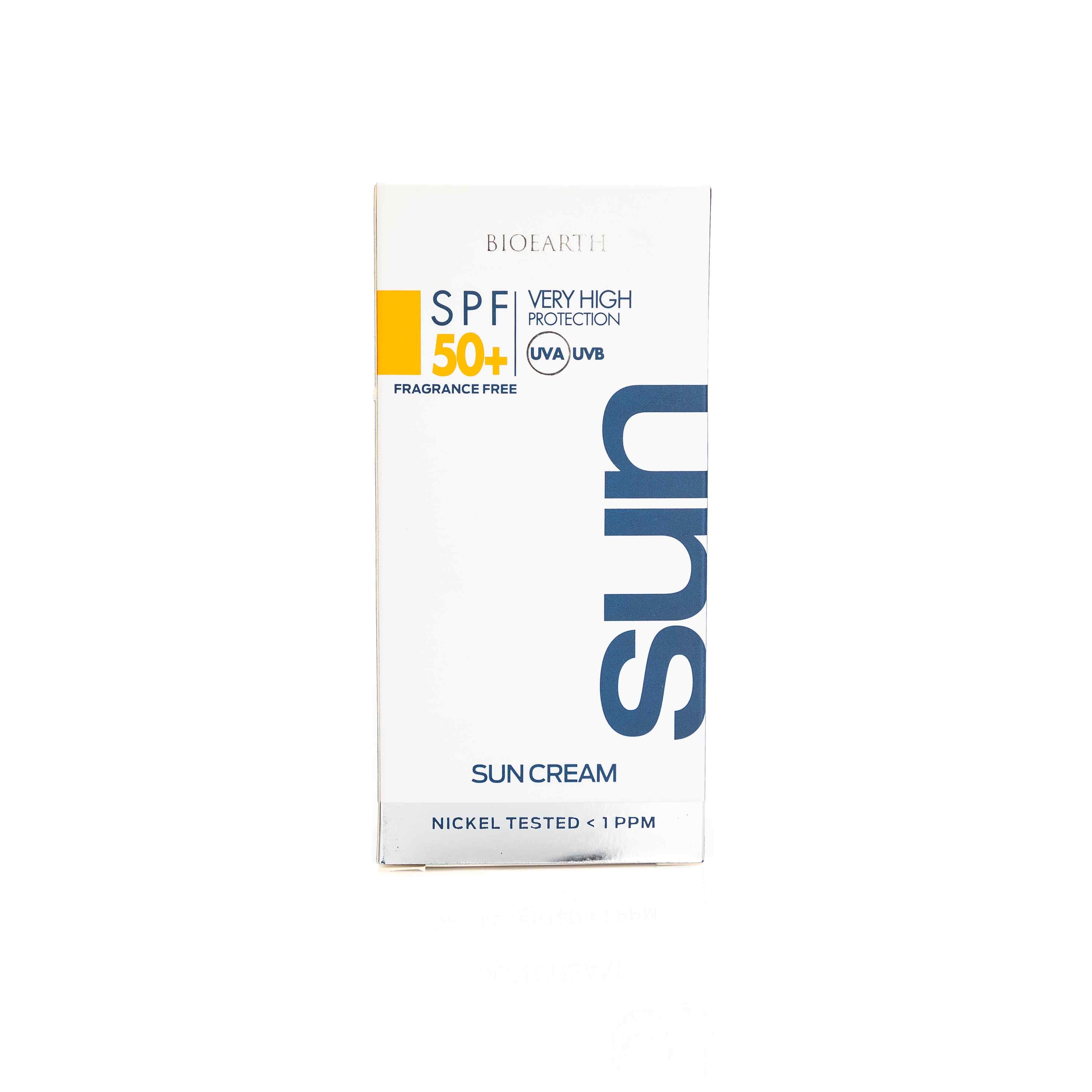 Solar Cream Organic Sun Cream Min. Sunscreen Spf50 150ml – Lets Organic
