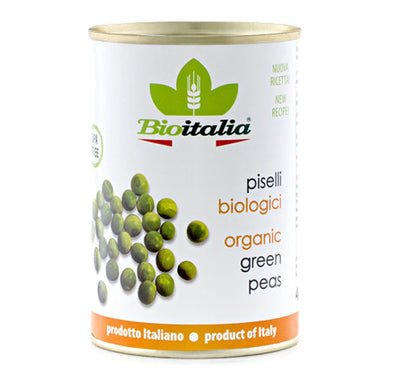 Organic Garden Peas 400G - Bioitalia -
