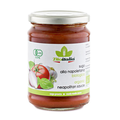 Organic Neapolitan Sauce 350G - Bioitalia -