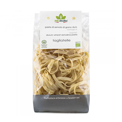 Organic Handmade Pasta Nidi Tagliatelle 500G - Bioitalia -