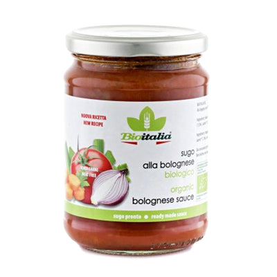 Organic Bolognese Sauce Meat Free 350G - Bioitalia -