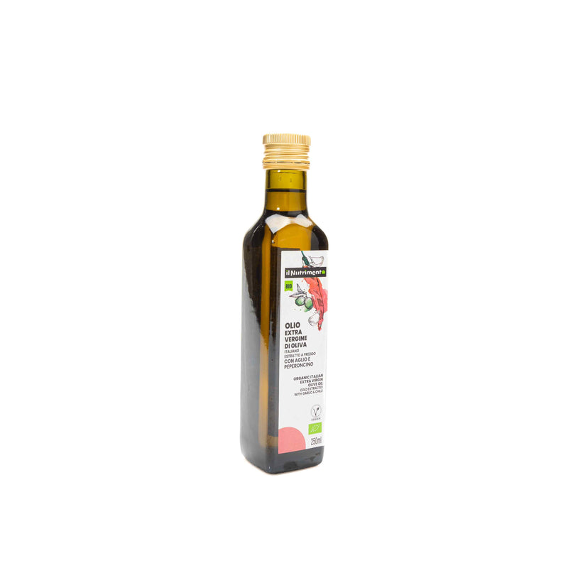Organic Garlic Chili Extra Virgin Olive Oil 250ml