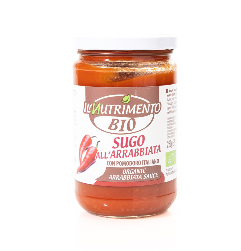 Organic Arrabbiata Vegan Sauce 280g
