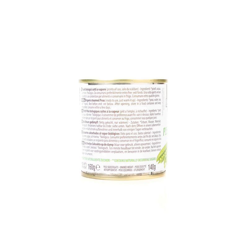 Organic Peas In Brine 160g
