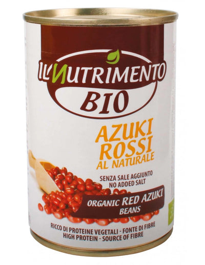 Organic Red Azuki Beans 400g - IL NUTRIMENTO -