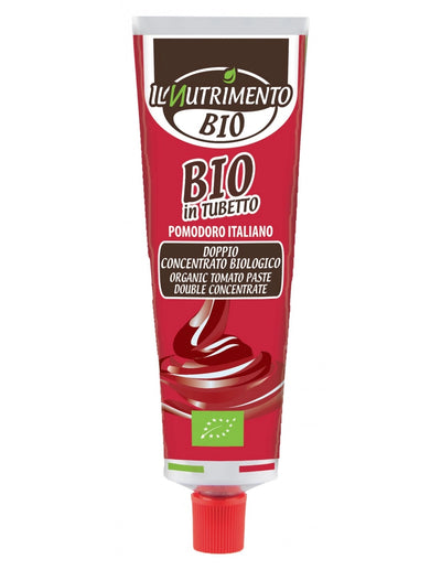 Organic Tomato Paste Double Concentrated Tube 170g - IL NUTRIMENTO -