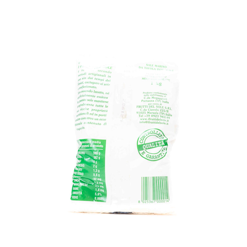 Organic Fine Sea Salt 1kg