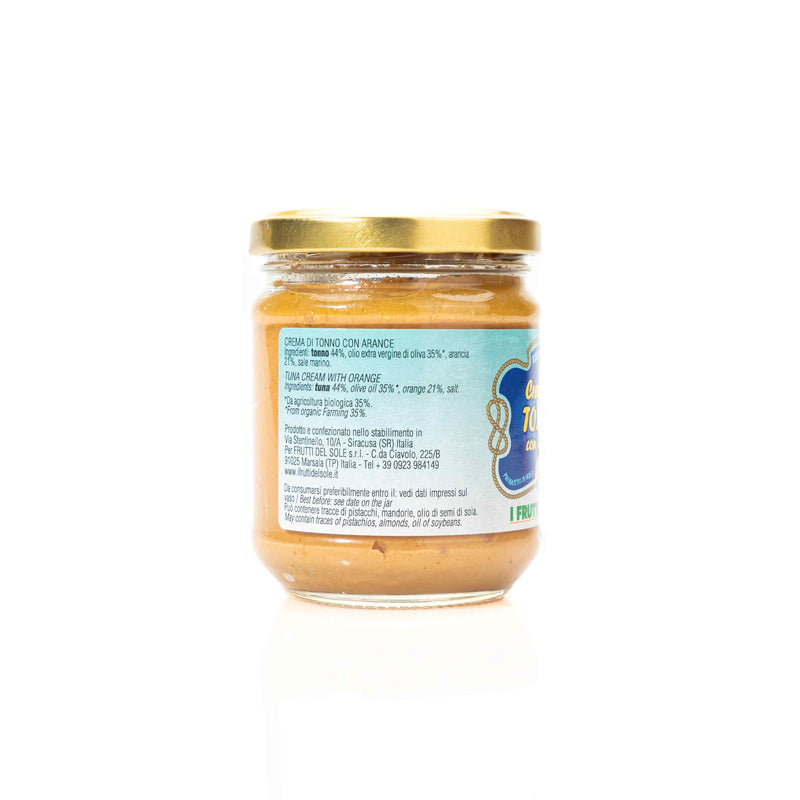 Organic Tuna Spread with Sicilian Oranges 180g