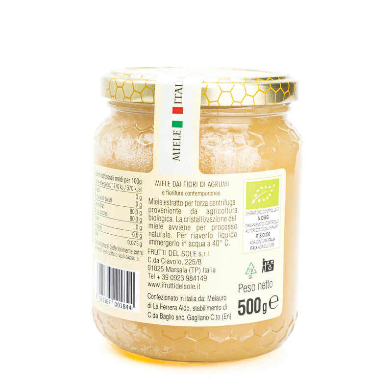 Frutti Delsol Organic Citrus Honey 500G