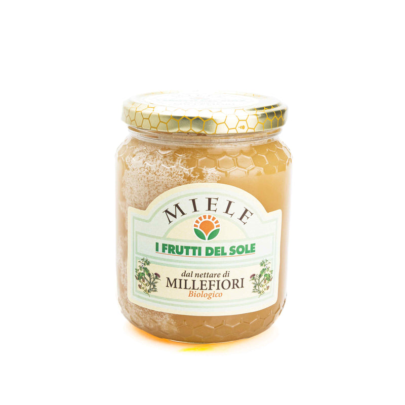 FRUTTI DELSOL ORG. WILDFLOWER HONEY 500G
