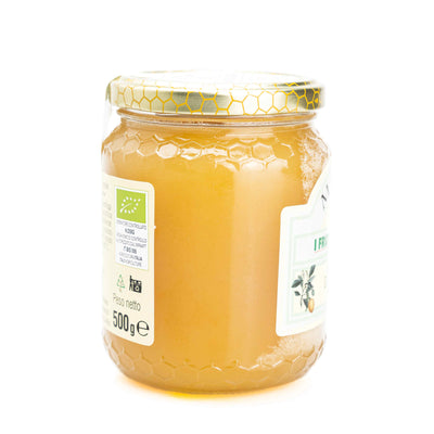 Organic Lemon Honey 500g