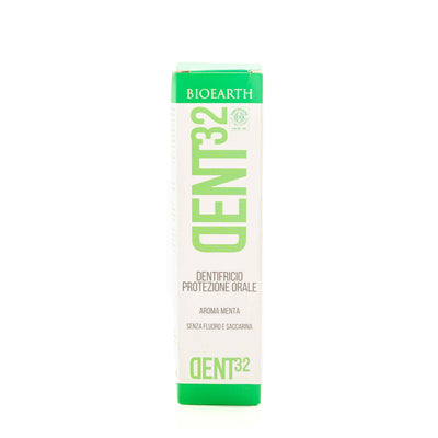 معجون أسنان Bioearth Organic Dent32 لحماية الفم بالنعناع، ​​75 مل