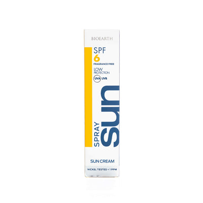 Organic Spray Sun Cream Spf6 150ml