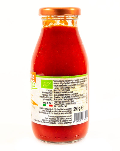 Organic Ready made Cherry Tomato Sauce Siciliana 250g