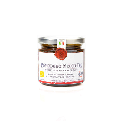 Organic Dried Tomato with extra virgin olive oil 190g - FRANTOI CUTRERA -