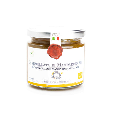 Sicilian Organic Mandarin Marmalade 225g - FRANTOI CUTRERA -