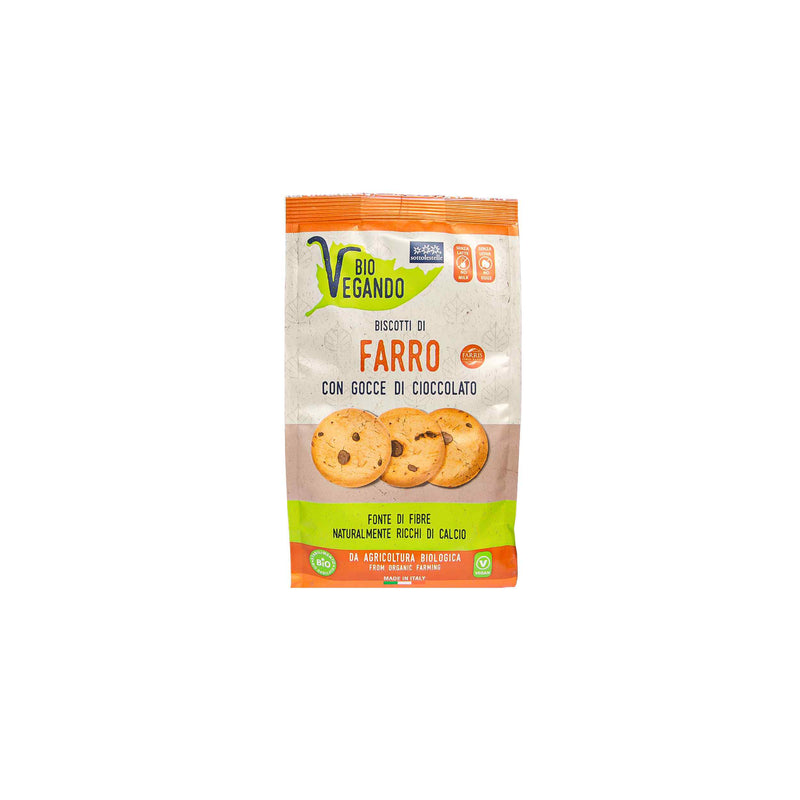 Organic spelt biscuits with chocolate drops 300g