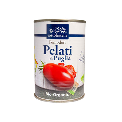 organic whole peeled tomatoes 250G