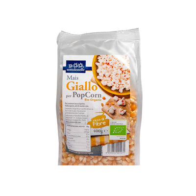 Organic Corn Yellow Pop Corn 400g