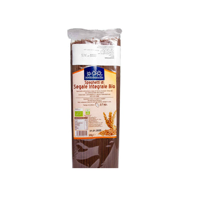 Organic Whole Rye Spaghetti 500g - Sottolestelle -