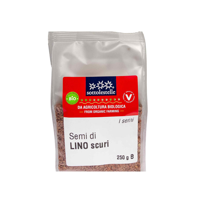 Organic Semi di Lino Scuri 250g