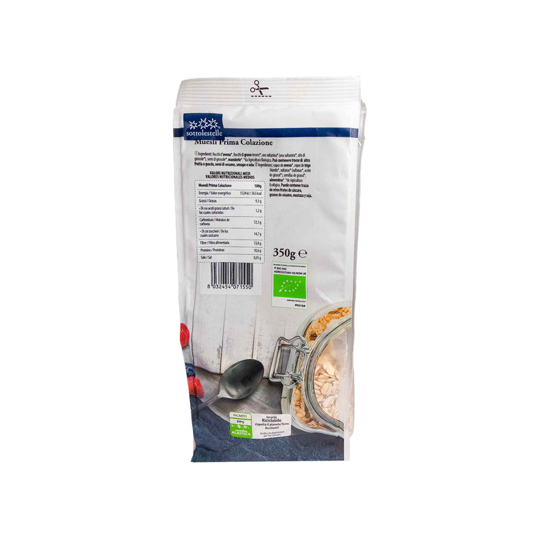 Organic Muesli Prima Colazione 350g