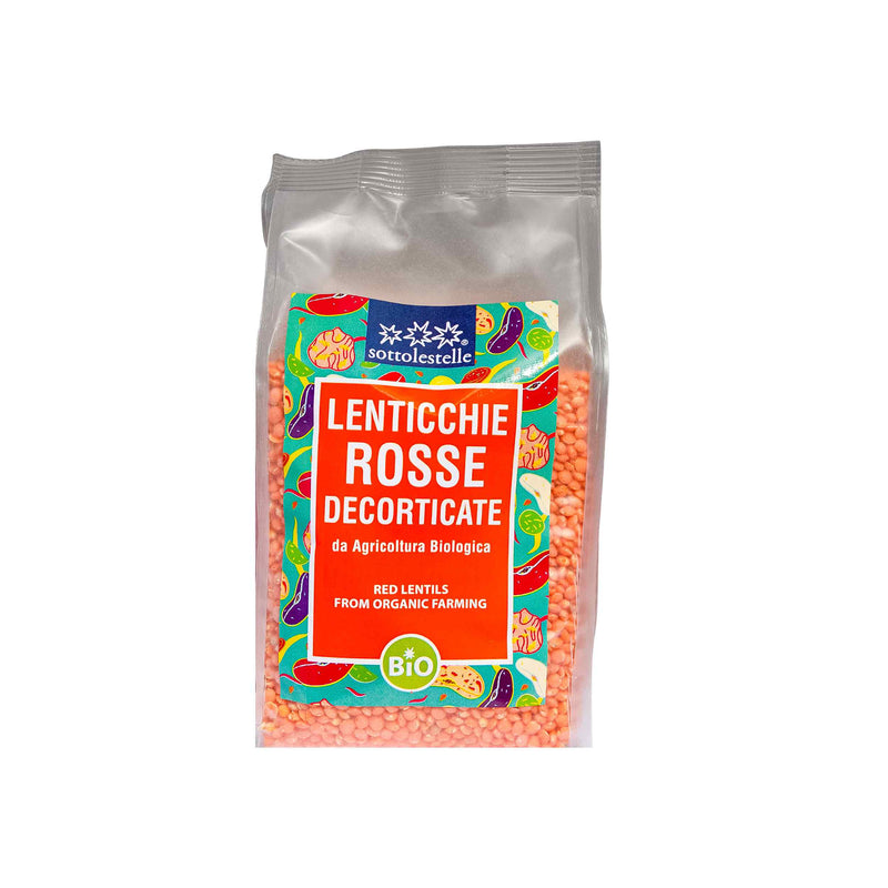 Organic Red Hulled Lentils 500g