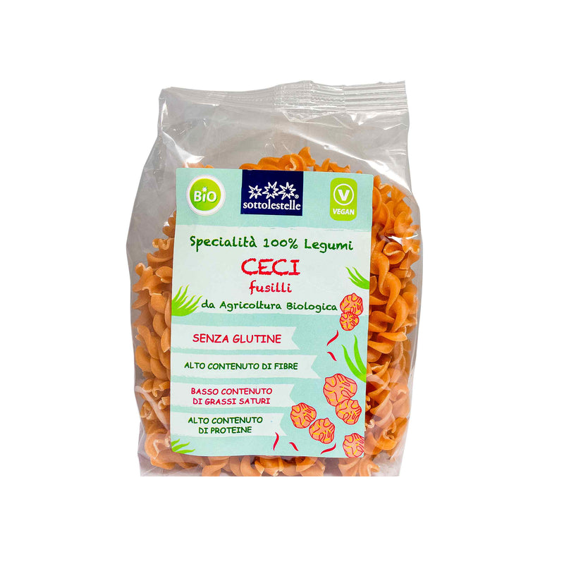 Sottolestelle Organic Fusilli 100% Chickpeas 250g