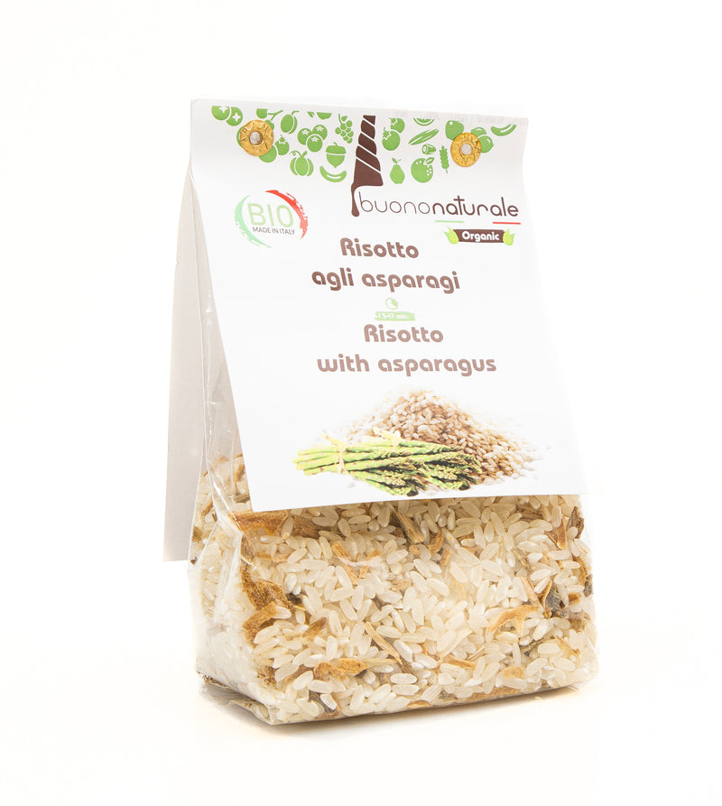 Organic Risotto with Asparagus 250g