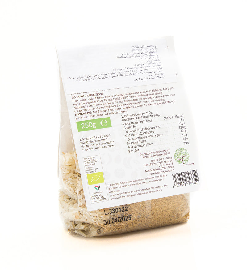 Organic Risotto with Asparagus 250g