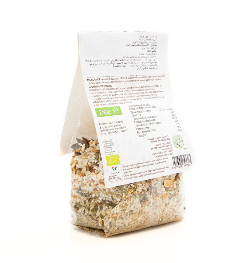 Organic Risotto with Vegetables 250g
