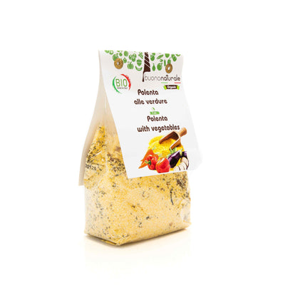 Organic Polenta with Vegetables 250g