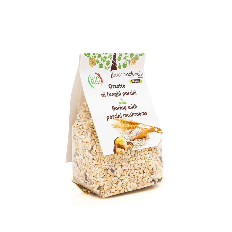 Organic Barley with Porcini Mushrooms 250g