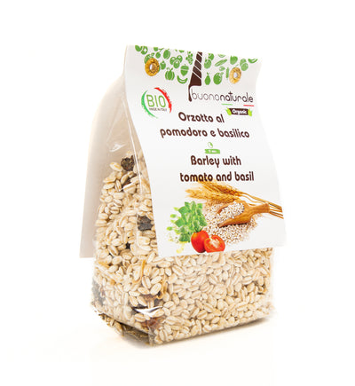 Organic Barley with Tomato and Basil 250g