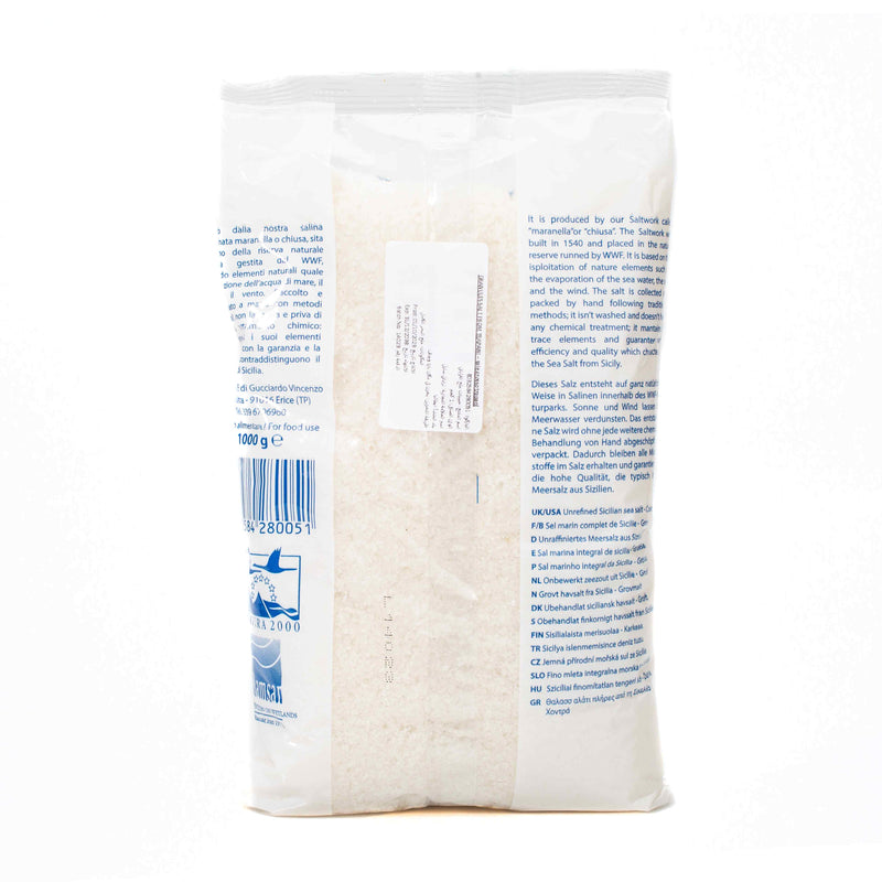 Organic Granules Salt From Trapani 1000g