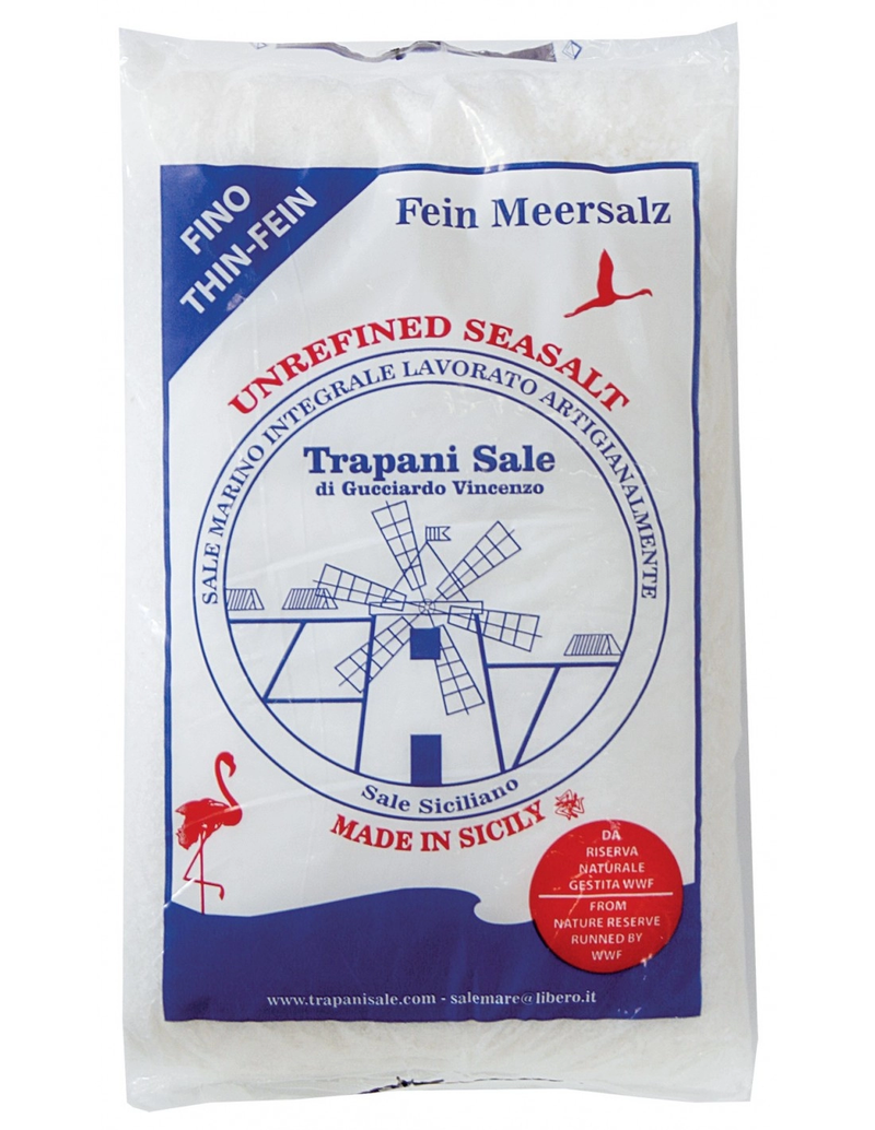Organic Table Salt From Trapani 1Kg