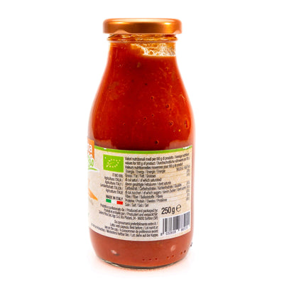 Organic Ready made Cherry Tomato Sauce Siciliana 250g