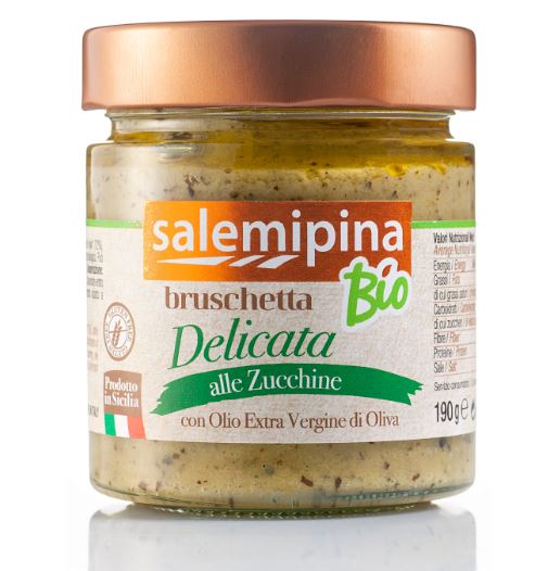 Organic Ready to use Zucchini Bruschetta 190g